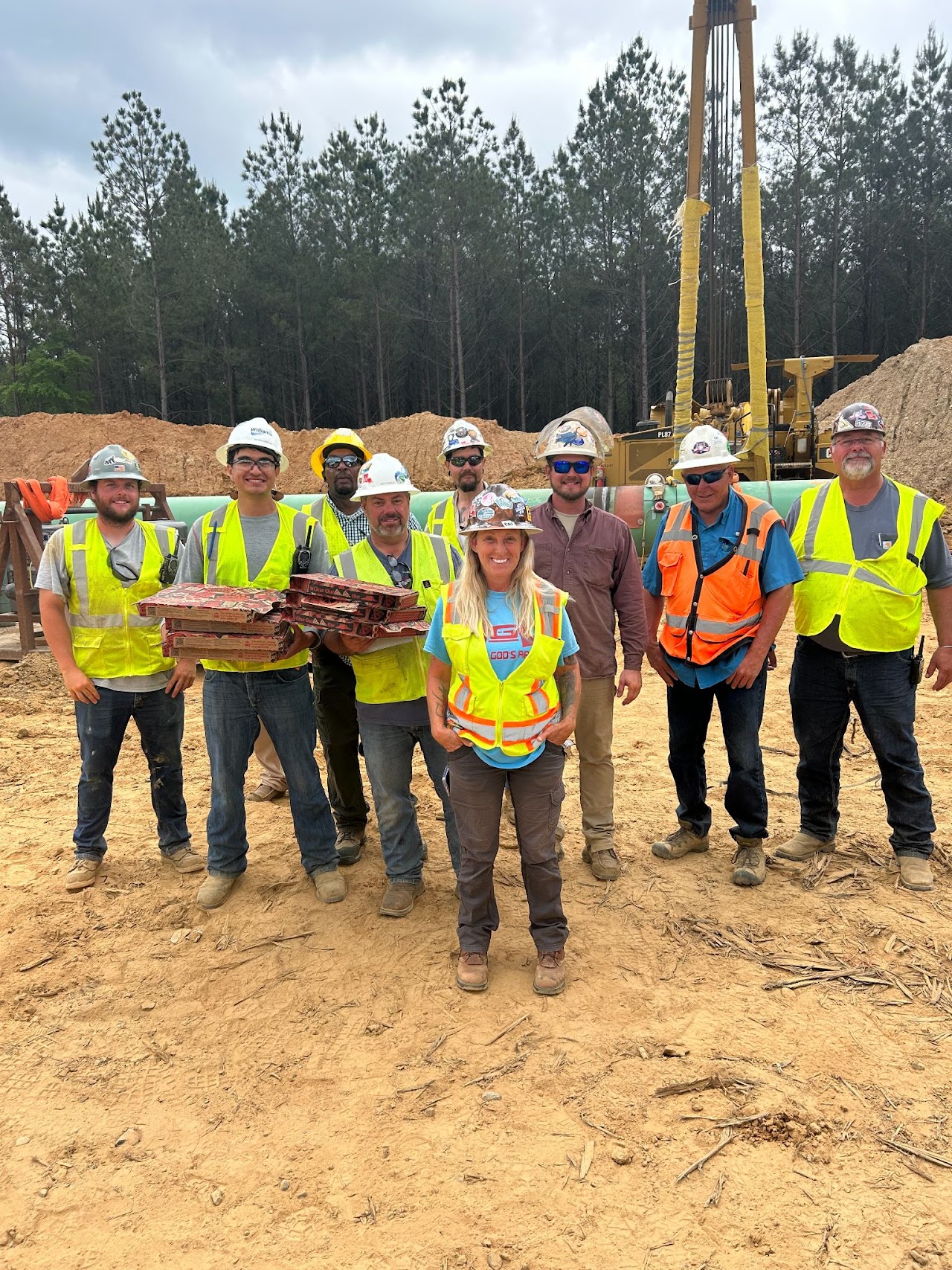 Pizza day on Easter Sunday!